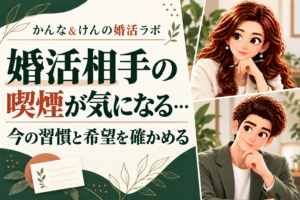 婚活相手の喫煙について、今の習慣と希望を整理するかんなとけん